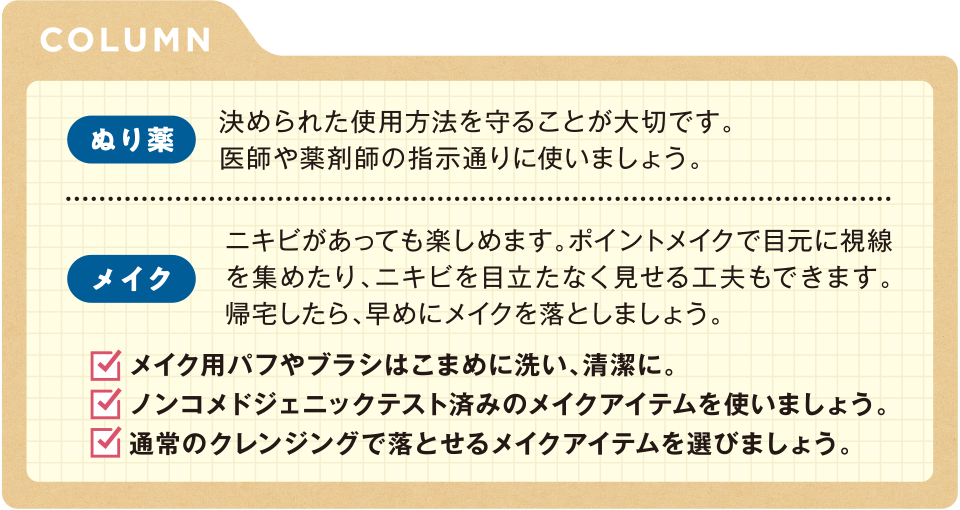 医師や薬剤師の指示通りに使いましょう